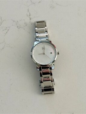 MVMT Pearl Face & Silver Watch Like New